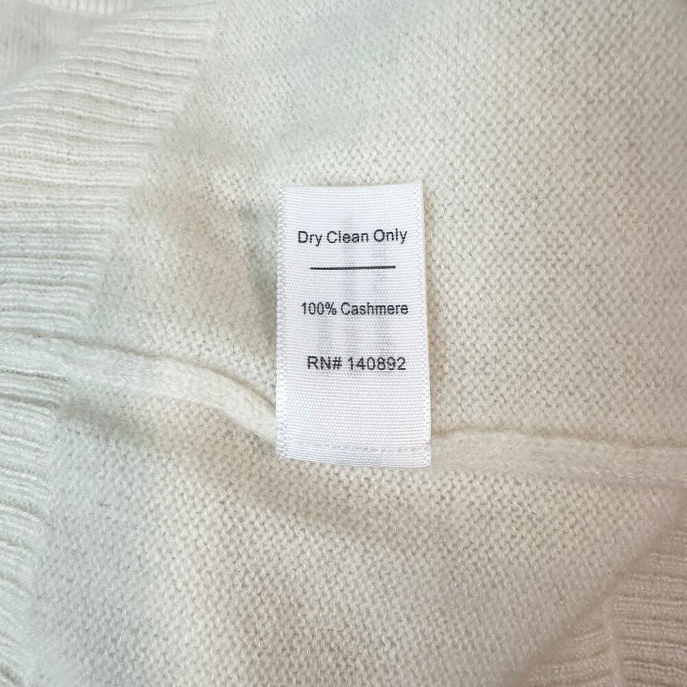 Marine Layer 100% Cashmere Striped Harper Sweater Pullover Cozy Retro Preppy Y2K - Picture 11 of 16